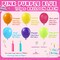 166pcs Magic Balloon Garland Arch Kit, Hot Pink Purple Green Party Decorations with Orange Yellow Pink Purple Green Teal Latex Balloons for Trol Themed Birthday Party Baby Shower Wedding Decorations